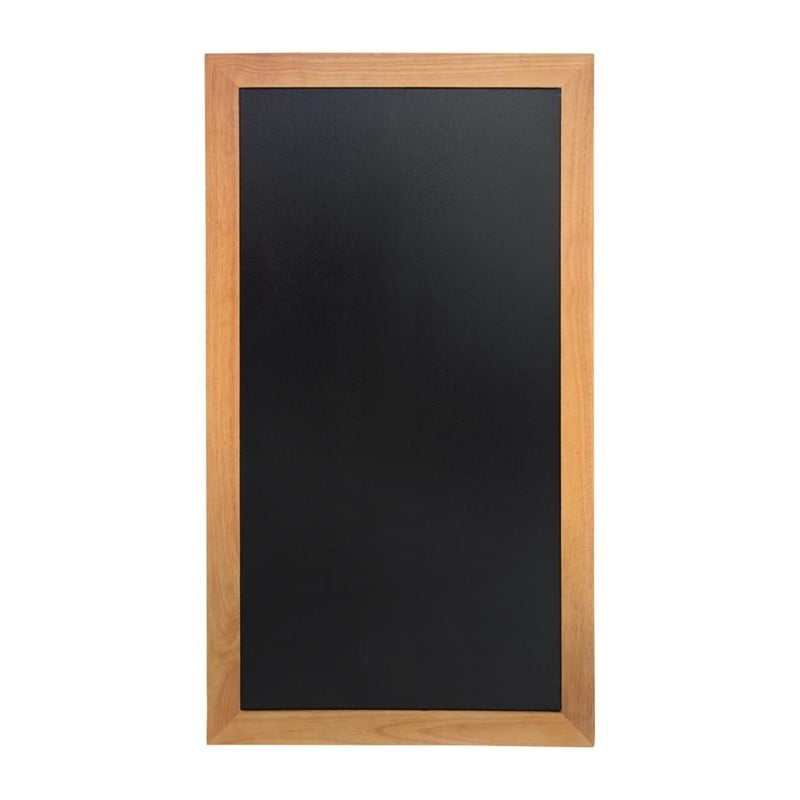 Ardoise murale longue finition teck 1200 x 560mm - Securit - Fourniresto