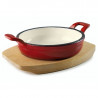 Faitout Rond Magma Rouge - Ø 12 Cm - Lacor