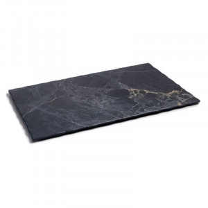Obdĺžnikový tanier "Stone" z melamínu - 350 x 285 mm - Lacor