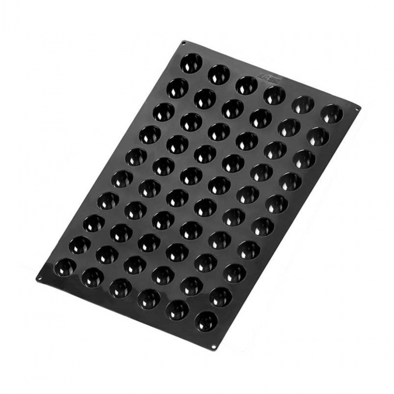 Moule À Gateaux En Silicone Forme Demi-Sphère - 60 Pièces - Lacor