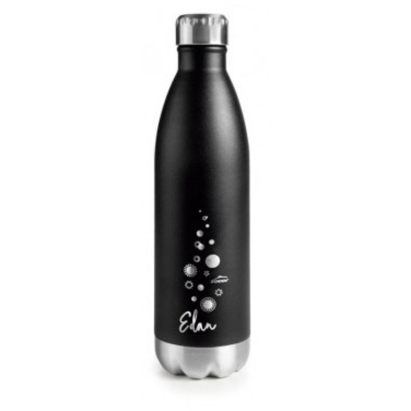 Bouteille En Inox Noire - 750 Ml - Lacor