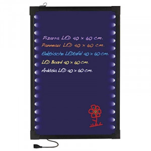 LED svetelná tabuľa - 400x600 mm