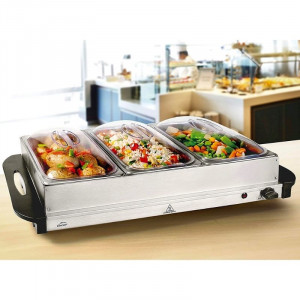 Heated Buffet - 3 Gn 1/3 Pans - Lacor