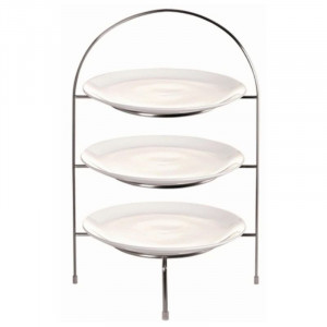 Tea Room Display Stand for 3 Plates 210 mm - Olympia - Fourniresto