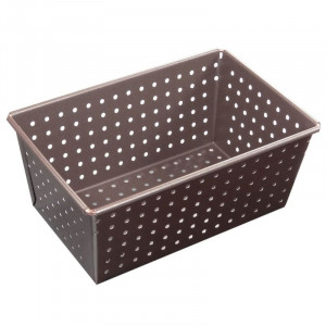 Perforovaná oceľová forma na chlieb - 270 x 105 mm - Tellier