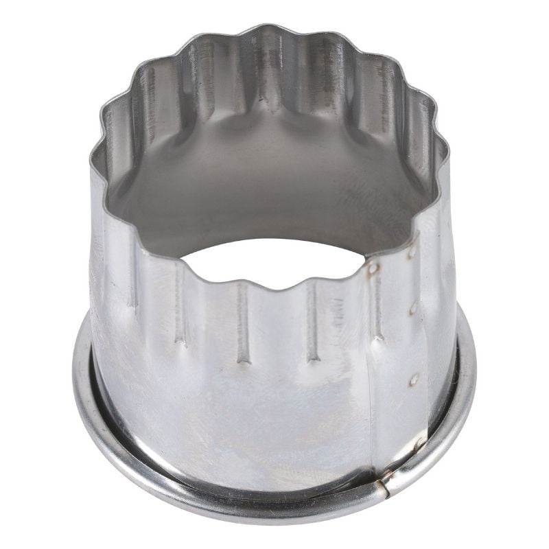 Round Fluted Stainless Steel Cutter - Ø 50 mm - Tellier