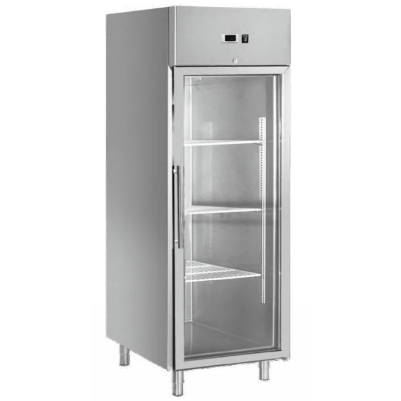 Armoire Réfrigérée Positive Vitrée - 650 L - Dynasteel