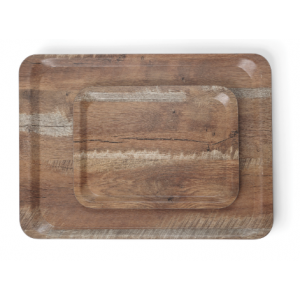 Melamine Printed Wood Service Tray - 430 x 330 mm