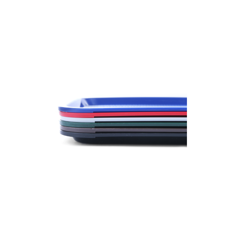 Rectangular Fast Food Tray - Small Size 265 x 345 mm - Blue