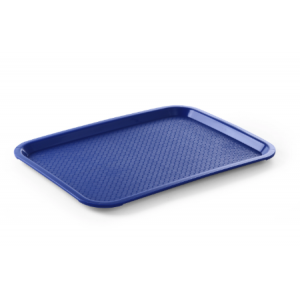 Rectangular Fast Food Tray - Small Size 265 x 345 mm - Blue