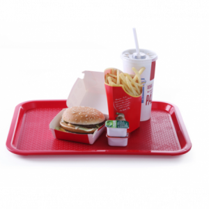 Obdĺžnikový podnos FastFood - Malý model 265 x 345 mm HENDI