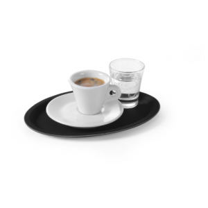 Plateau de Service Ovale Fibre de Verre - 210 x 290 mm