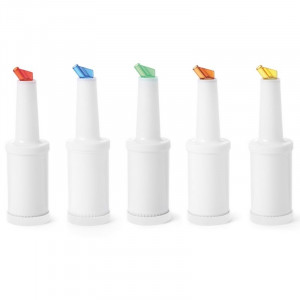 Flacon s viacfarebnými výlevkami - Značka HENDI