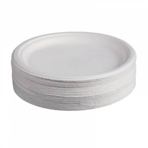 Okrúhle taniere z bagasy - 26,1 cm - Sada 50 - FourniResto