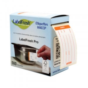 Etiketa s trasovateľnosťou LabelFresh Pro - Sobota - 70 x 45 mm - Balenie 500 kusov - LabelFresh