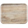 Plateau Rectangulaire Madeira - Chêne Clair - 280 x 200 mm - CAMBRO