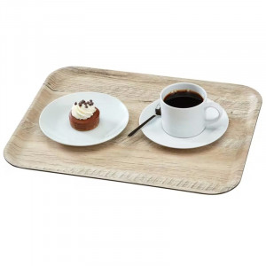 Obdĺžnikový podnos Madeira - Svetlý dub - 280 x 200 mm - CAMBRO