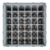 Glass Rack 36 Compartments Camrack Beige - W 500 x D 500mm - Cambro