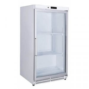 Mini chladnička so sklenenými dverami 170 L 0/+8 °C - Dynasteel