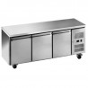 Table Réfrigérée Positive Profondeur 600 - 3 Portes - Dynasteel