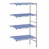 Modular Shelving In Angle 4 Levels 400 X 1653Mm - Refurbished