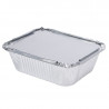 Aluminum Tray With Lid "Combi Pack" - 450ml - Pack of 100