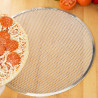 Perforated Pizza Plate Ø 250 mm Aluminum — Dynasteel