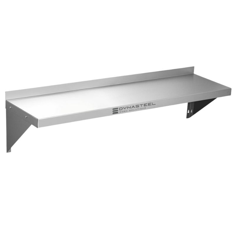 Nástenná polica Inox 1200x300mm Dynasteel - Kvalita Pro