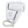 Wall-Mounted Hair Dryer 1100 W White — Hotel & Spa