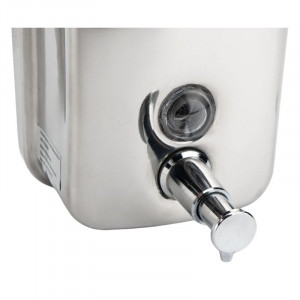 Distributeur de savon mural inox - 800 ml | Dynasteel