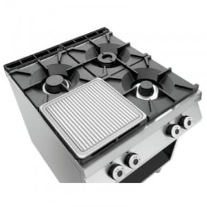 Grill plate for Gas Stoves Series 900 Master - Bartscher