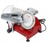 Professional Gravity-Fed Red 195mm Ham Slicer Dynasteel - Precise and Easy Cutting