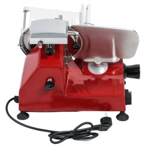 Professional Red Gravity Ham Slicer 195mm Dynasteel - Precise and Easy Cutting