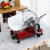 Gravitačná krájačka na šunku 250 mm 150 W Hliník