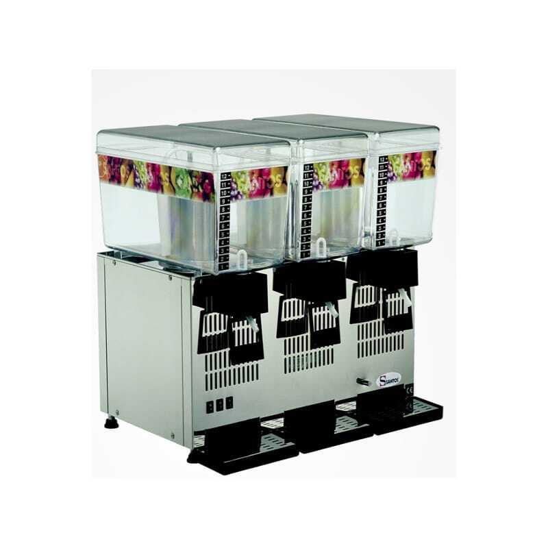 Distributeur chladených nápojov - 3x12 litrov - Zrekonštruované