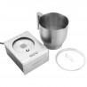 Milk Frother 0.4 L 650 W Stainless Steel – Dynasteel