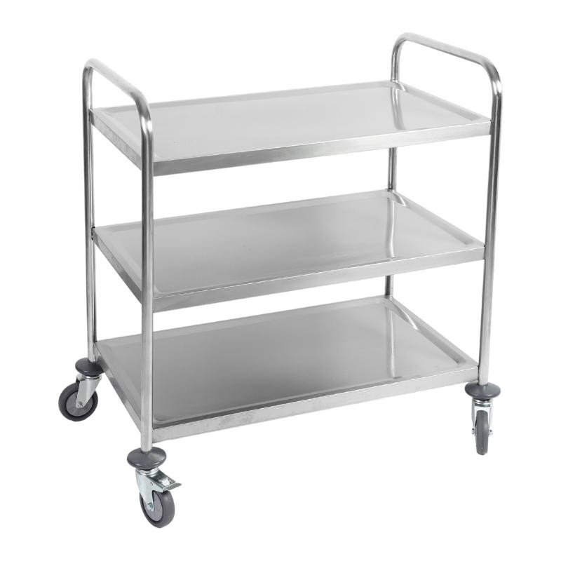 Voziček Inox 3 Police Dynasteel - Robustný a funkčný pre profesionálov v oblasti stravovania Voziček Inox 3 Police Dynasteel - Robustný a funkčný pre profesionálov v oblasti stravovania