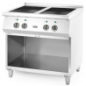 4-burner Induction Hob with Base - Hendi