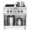 4-burner Induction Hob with Base - Hendi