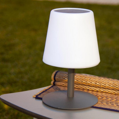 Solárna a nabíjateľná stolná lampa - Standy Tiny Solar - Lumisky