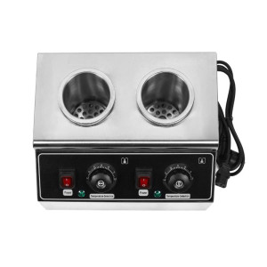 Double Dynasteel Chocolate Warmer - Ideal for Professionals in the Catering Industry