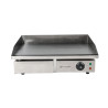 Dynasteel Professional Electric Griddle - Smooth 55 cm: Stainless steel plate, even and fast cooking