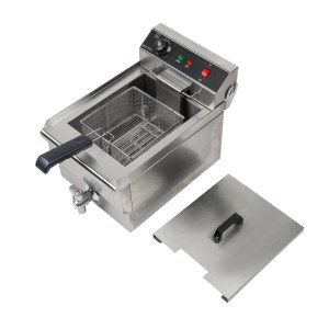 Friteza Profesionálna 13 L 3000 W s Odtokom - Inox