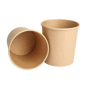 Pot à Soupe Kraft - 480 ml - Lot de 300