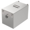 Odpadový kôš z nerezovej ocele - 89 L - CombiSteel