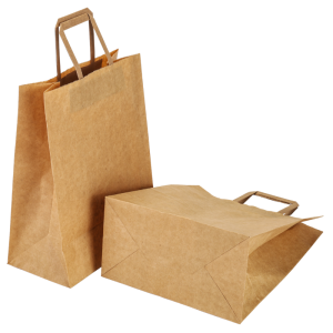 Sac Cabas Kraft 26 x 14 x 33 cm - Lot de 250 - Dynasteel