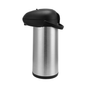 Cafetière Thermos à Pompe 5 L Inox — Airpot Buffet
