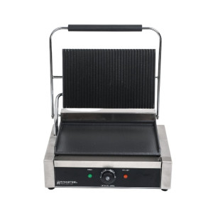 Gril Panini Pro 2200 W Ryhovaný/hladký 340x220 mm Inox