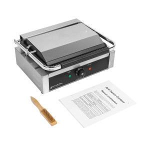 Gril Panini Pro 2200 W Ryhovaný 340x220 mm Inox