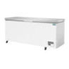 Congélateur Coffre avec Couvercle Inox - 581 L - Polar